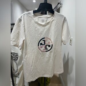 Tory Burch Color Block Logo T-Shirt